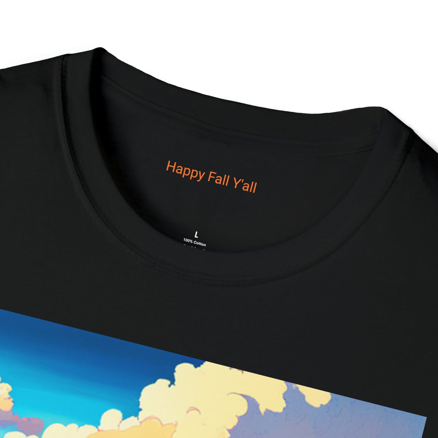 Happy Fall, Y'all -- Unisex Softstyle T-Shirt