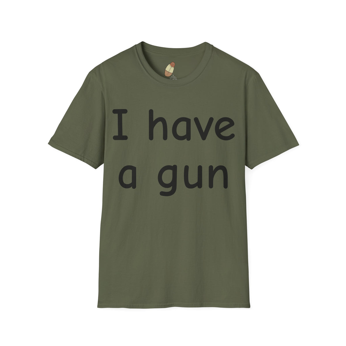 I have a gun — Unisex Softstyle Tee
