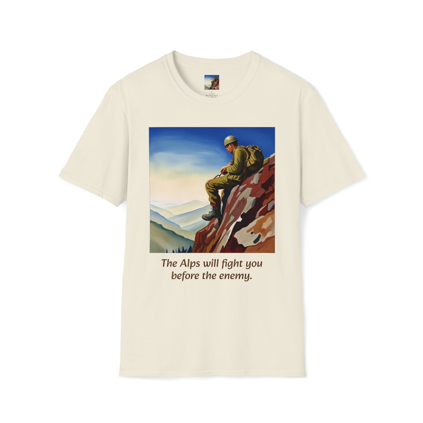 Alpenkrieg -- Unisex Softstyle T-Shirt