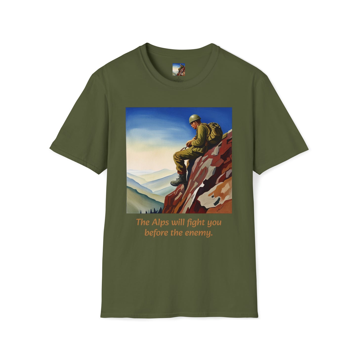 Alpenkrieg -- Unisex Softstyle T-Shirt