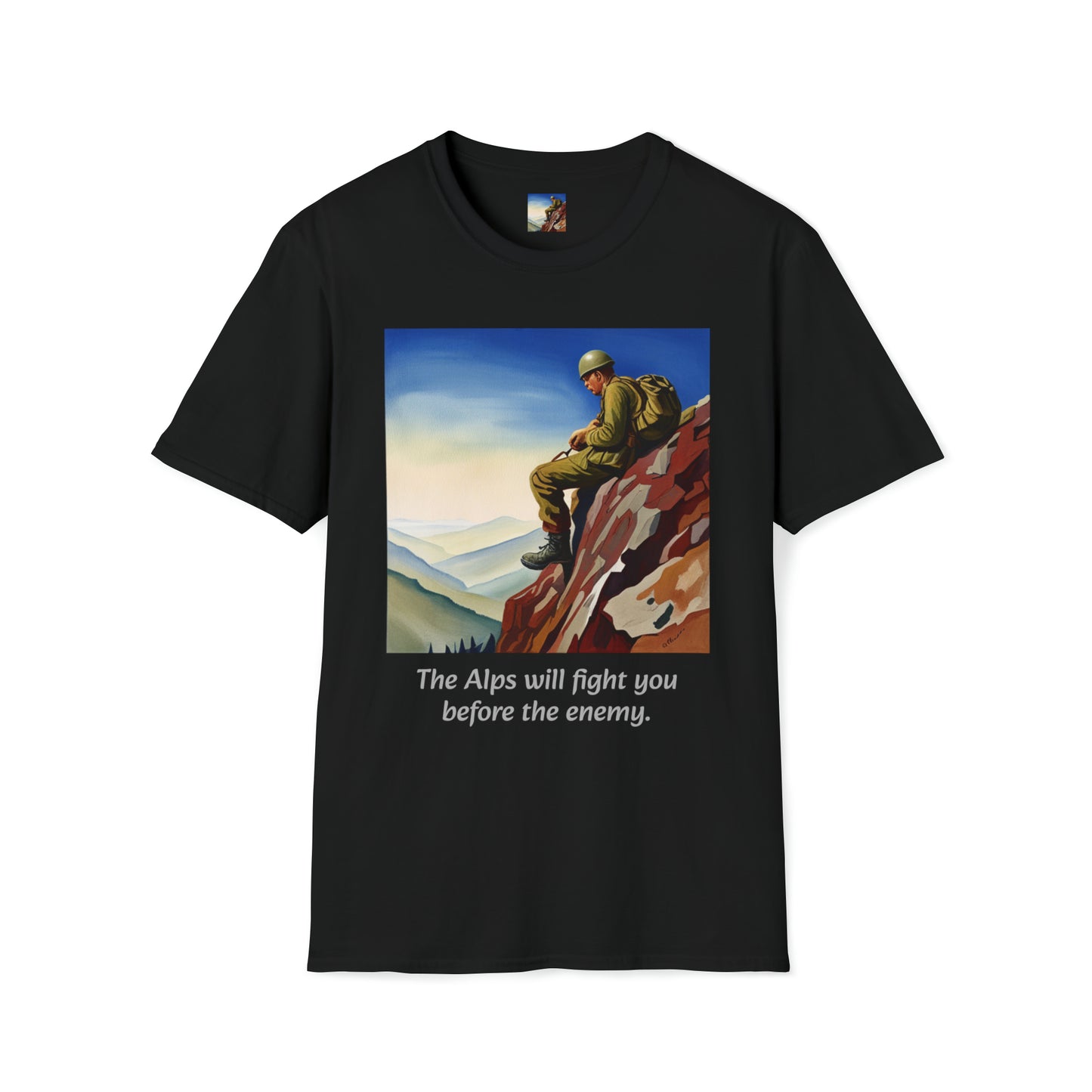 Alpenkrieg -- Unisex Softstyle T-Shirt