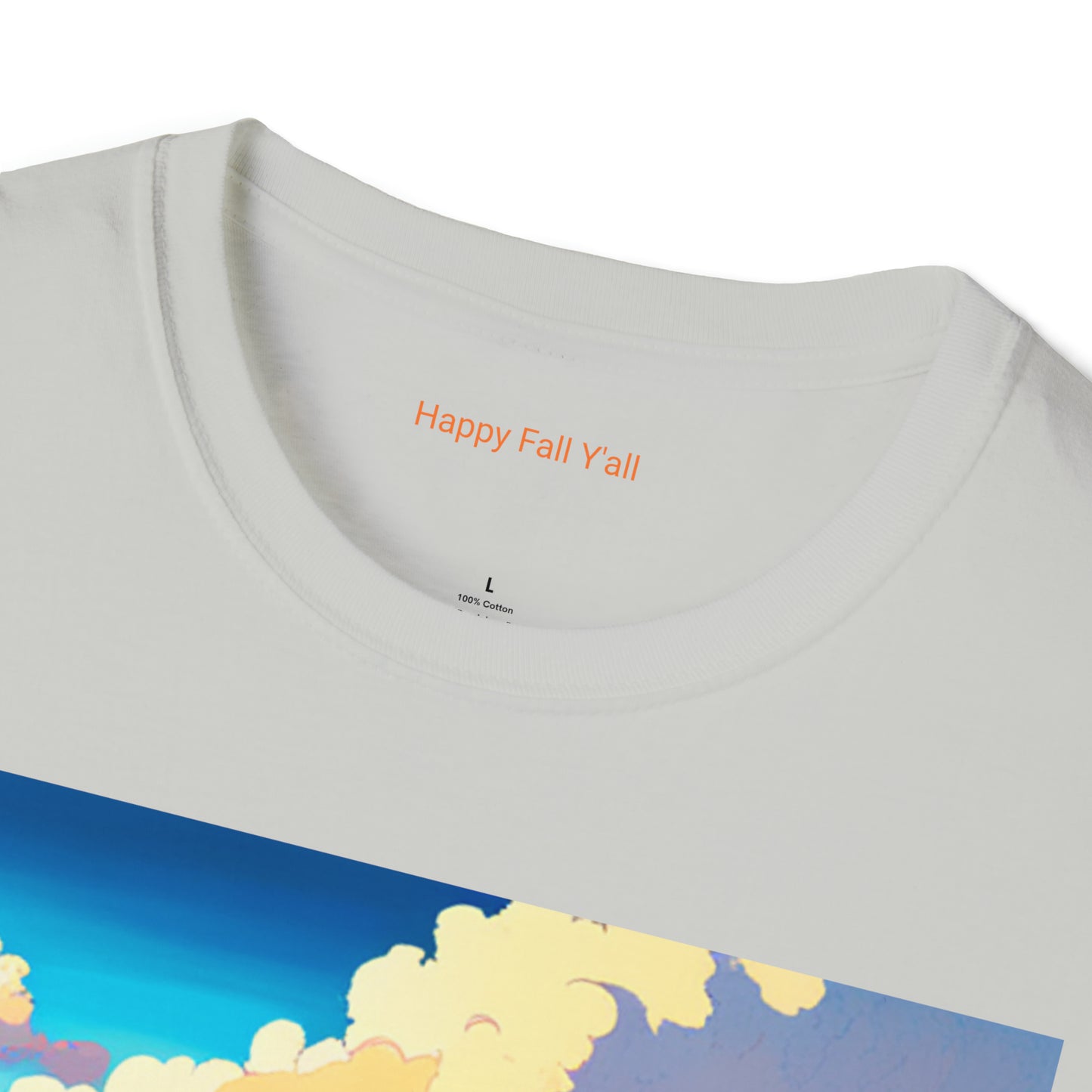 Happy Fall, Y'all -- Unisex Softstyle T-Shirt