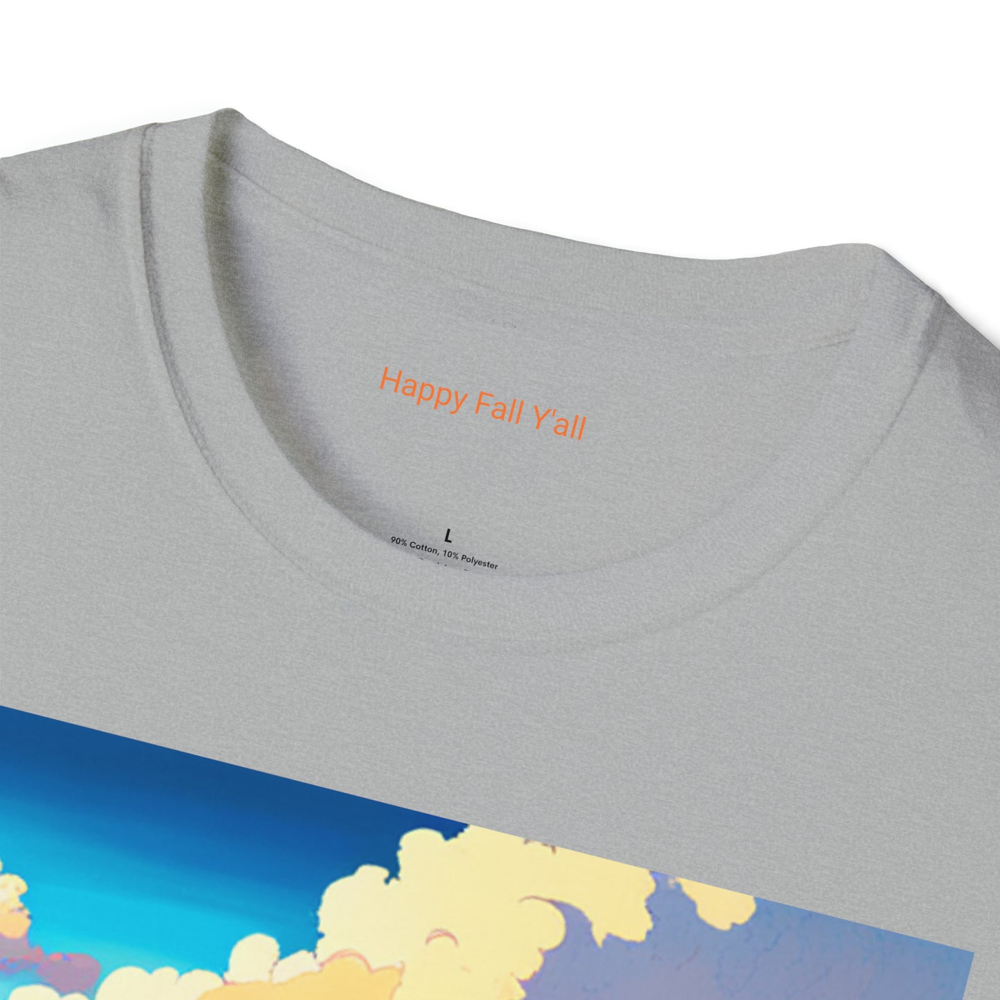 Happy Fall, Y'all -- Unisex Softstyle T-Shirt