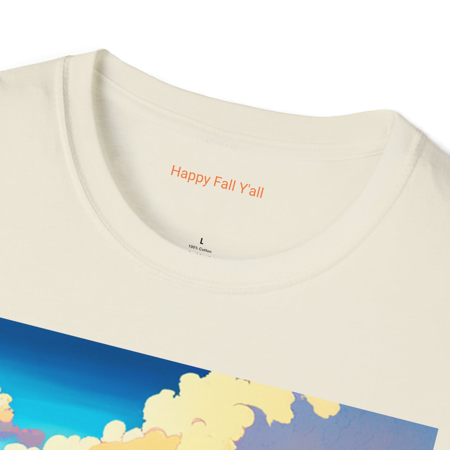 Happy Fall, Y'all -- Unisex Softstyle T-Shirt