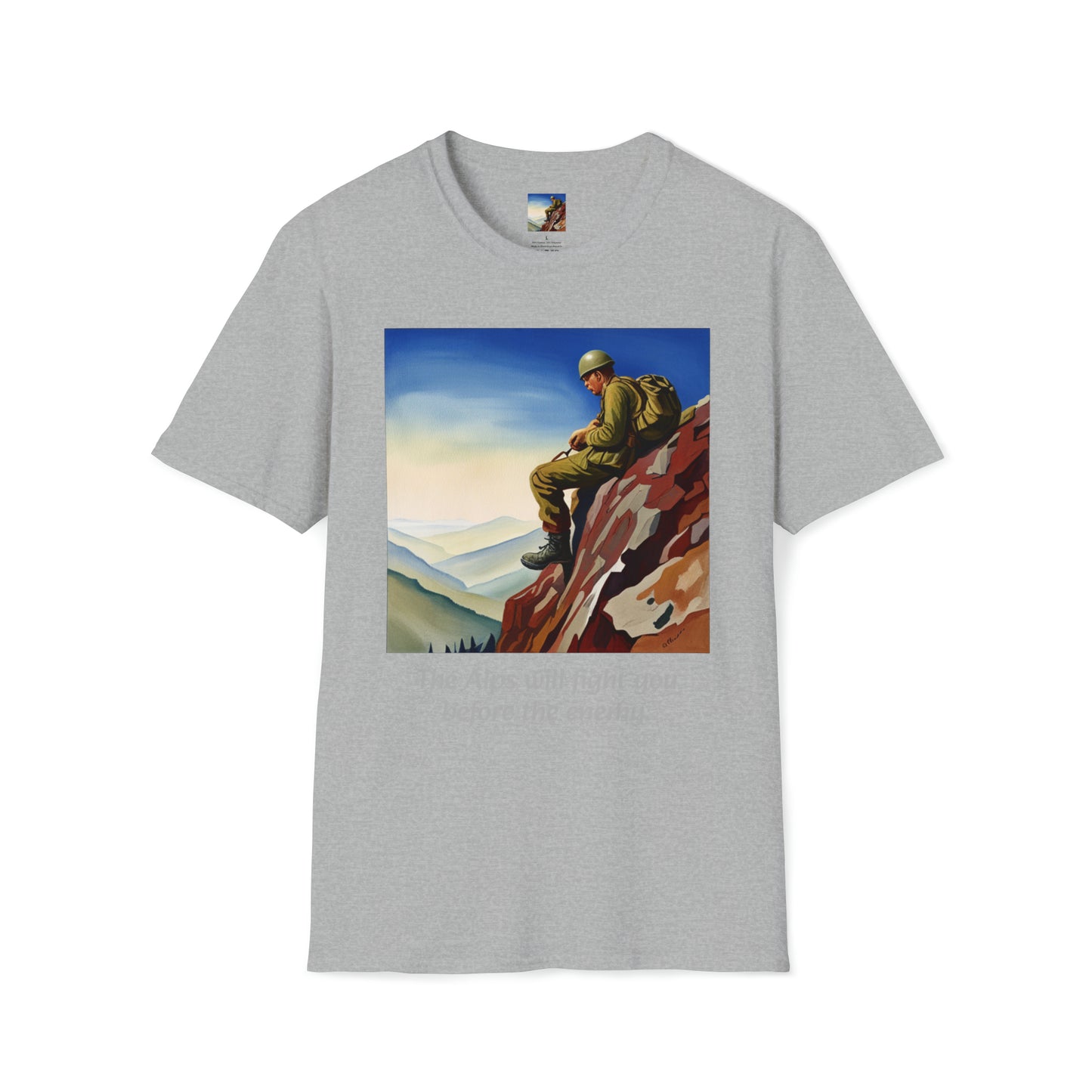 Alpenkrieg -- Unisex Softstyle T-Shirt