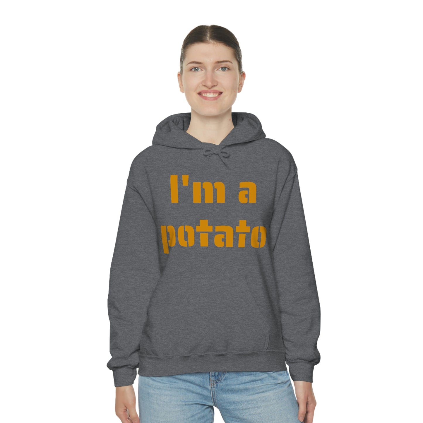 I'm a potato -- Unisex Heavy Blend™ Hooded Sweatshirt