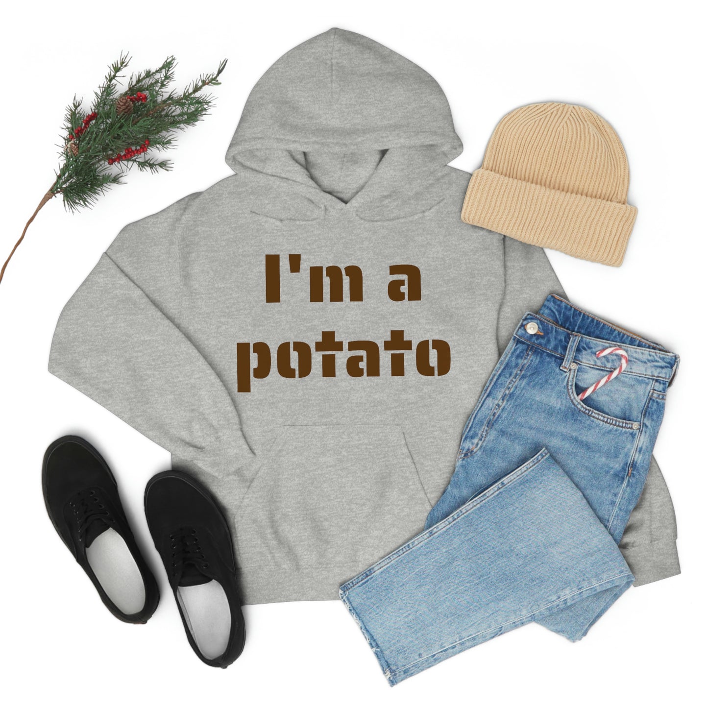 I'm a potato -- Unisex Heavy Blend™ Hooded Sweatshirt