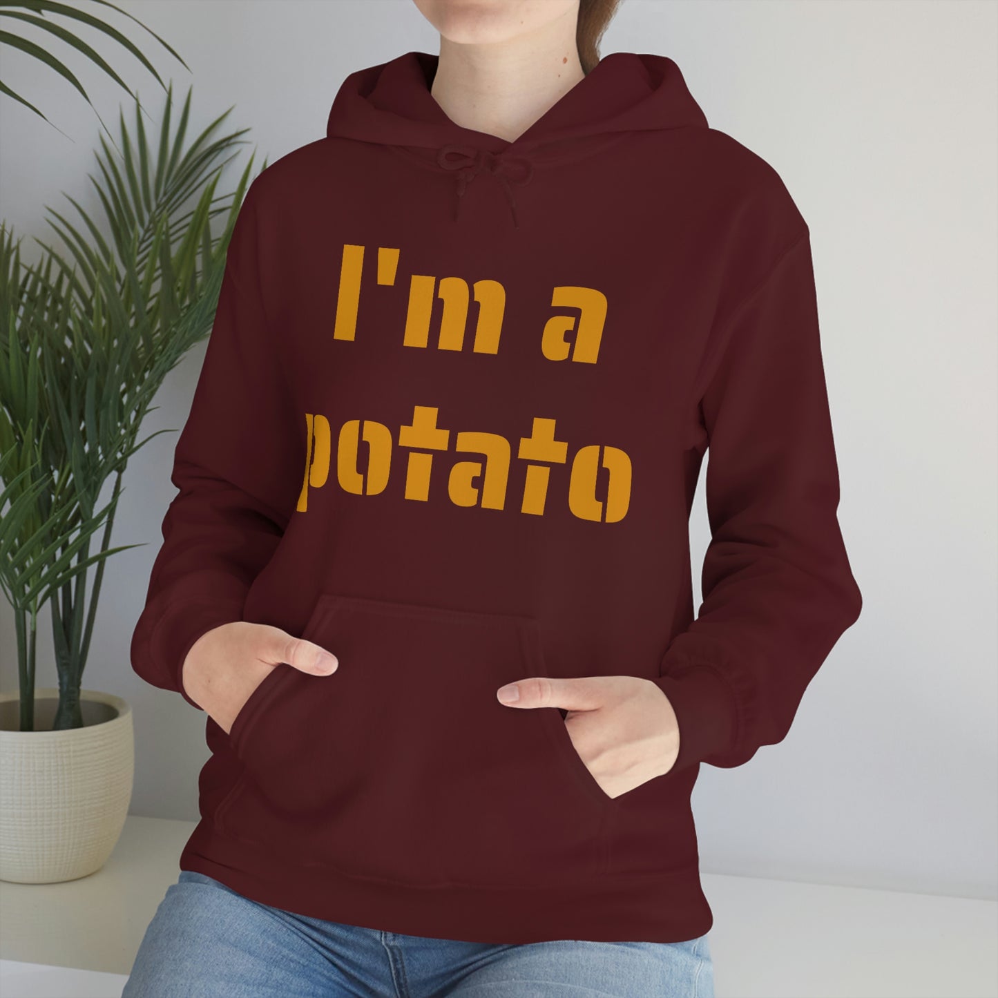 I'm a potato -- Unisex Heavy Blend™ Hooded Sweatshirt