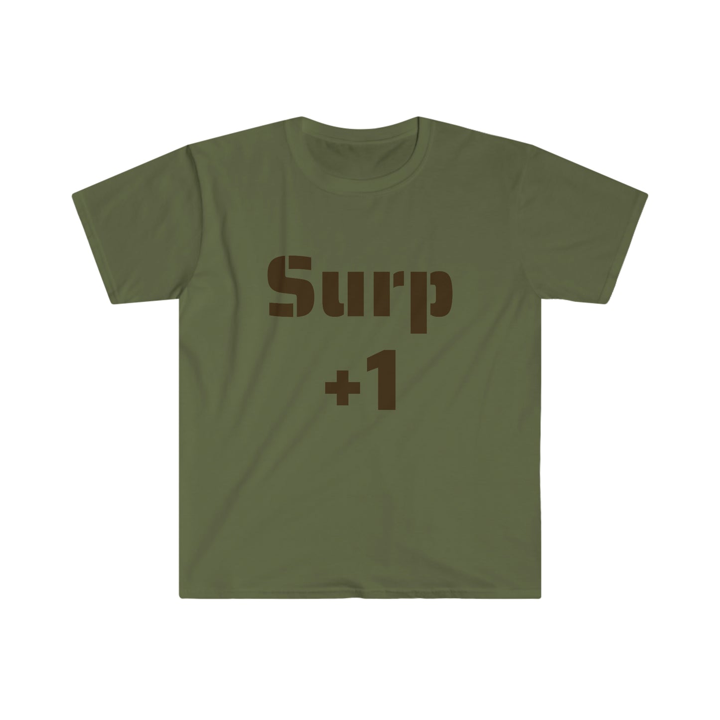 Surp +1 -- Unisex Softstyle T-Shirt