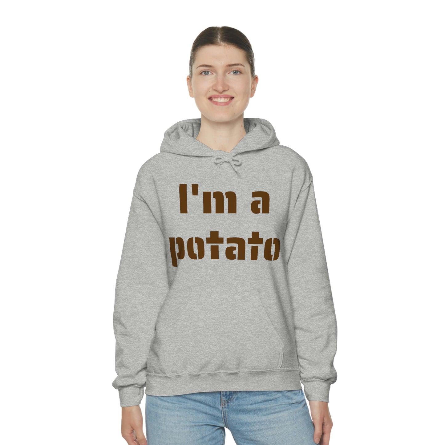 I'm a potato -- Unisex Heavy Blend™ Hooded Sweatshirt