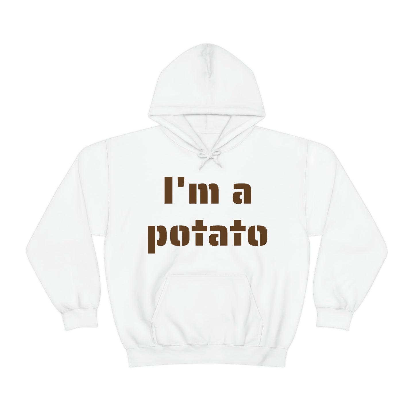 I'm a potato -- Unisex Heavy Blend™ Hooded Sweatshirt