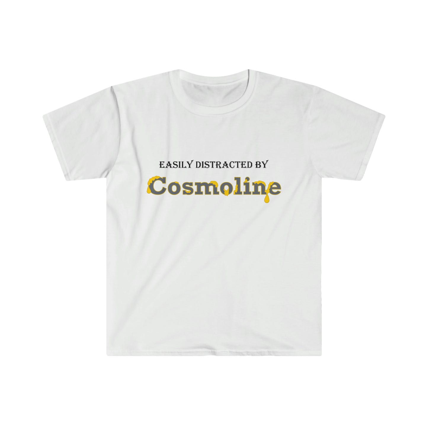 Easily Distracted By Cosmoline -- Unisex Softstyle T-Shirt