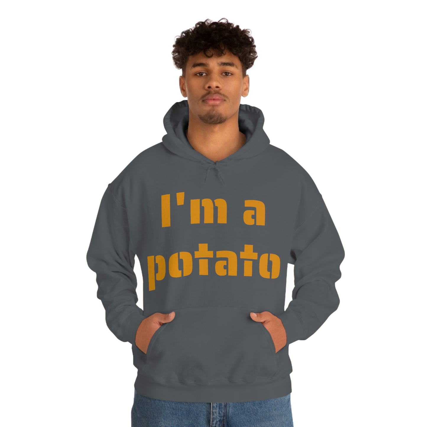 I'm a potato -- Unisex Heavy Blend™ Hooded Sweatshirt