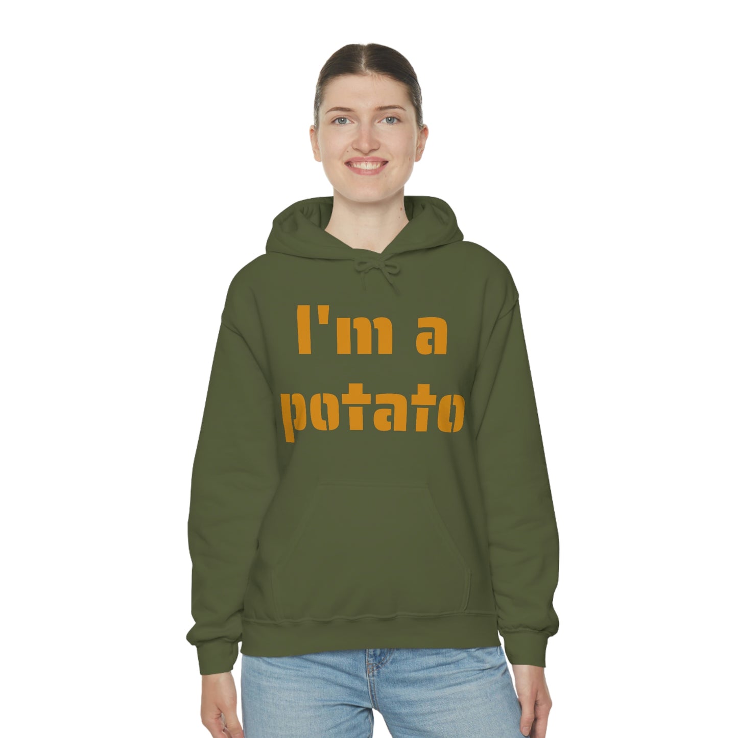 I'm a potato -- Unisex Heavy Blend™ Hooded Sweatshirt