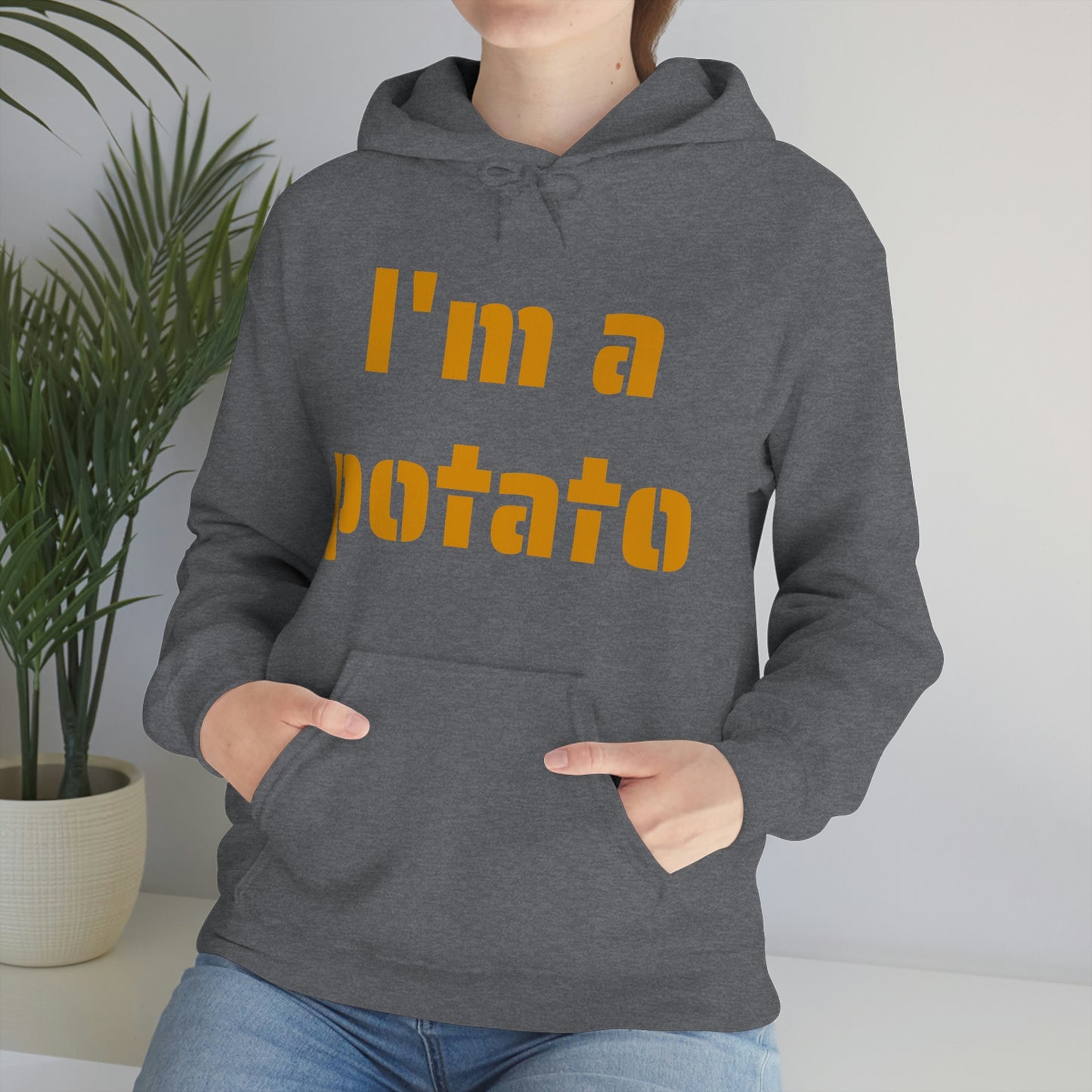 I'm a potato -- Unisex Heavy Blend™ Hooded Sweatshirt