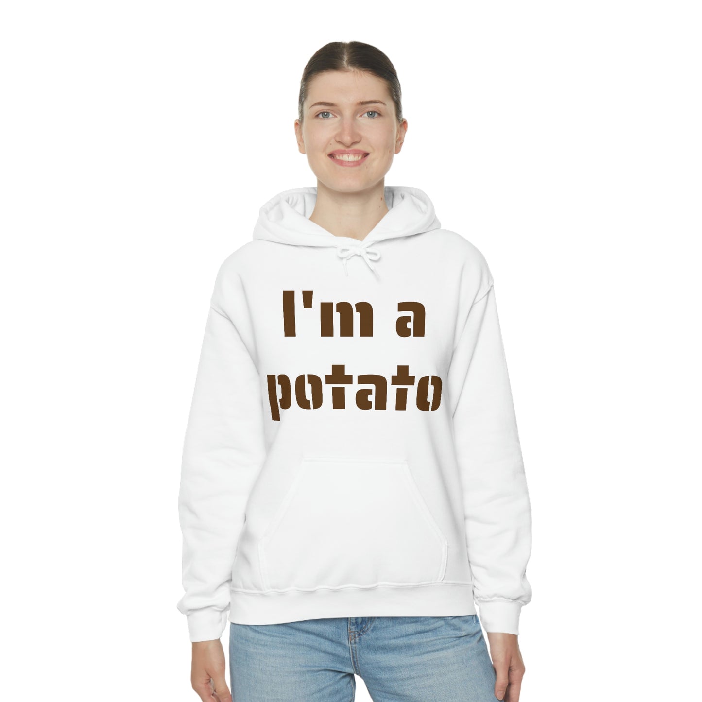 I'm a potato -- Unisex Heavy Blend™ Hooded Sweatshirt