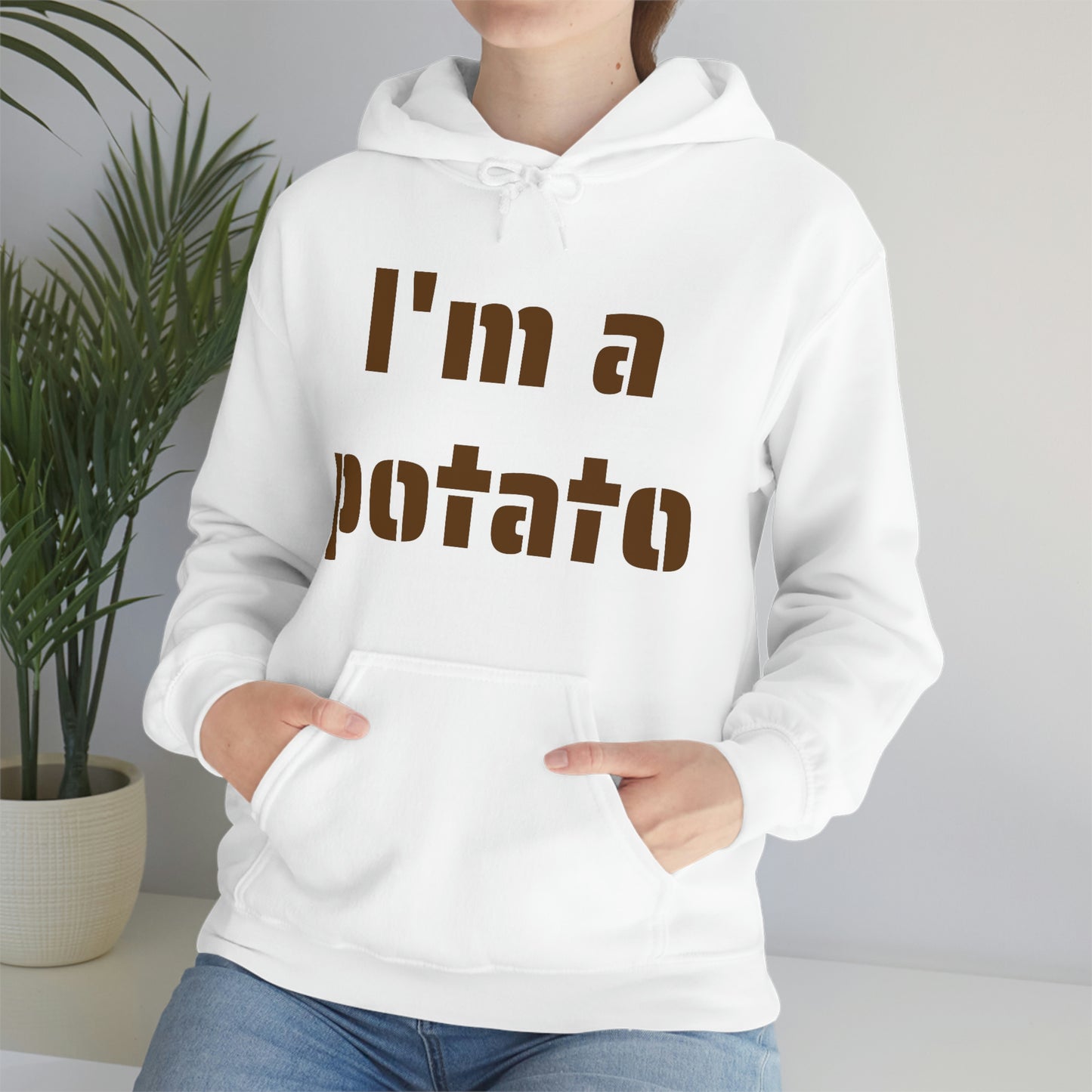 I'm a potato -- Unisex Heavy Blend™ Hooded Sweatshirt