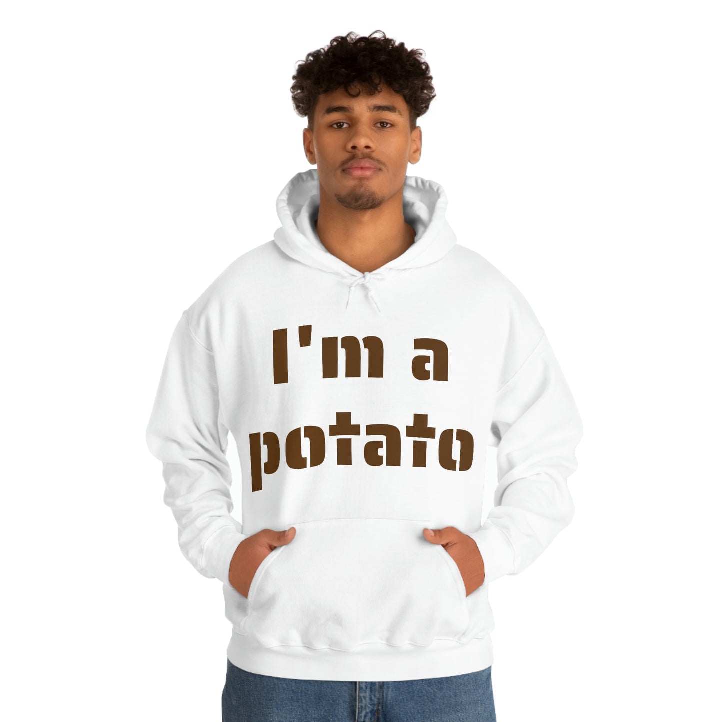 I'm a potato -- Unisex Heavy Blend™ Hooded Sweatshirt