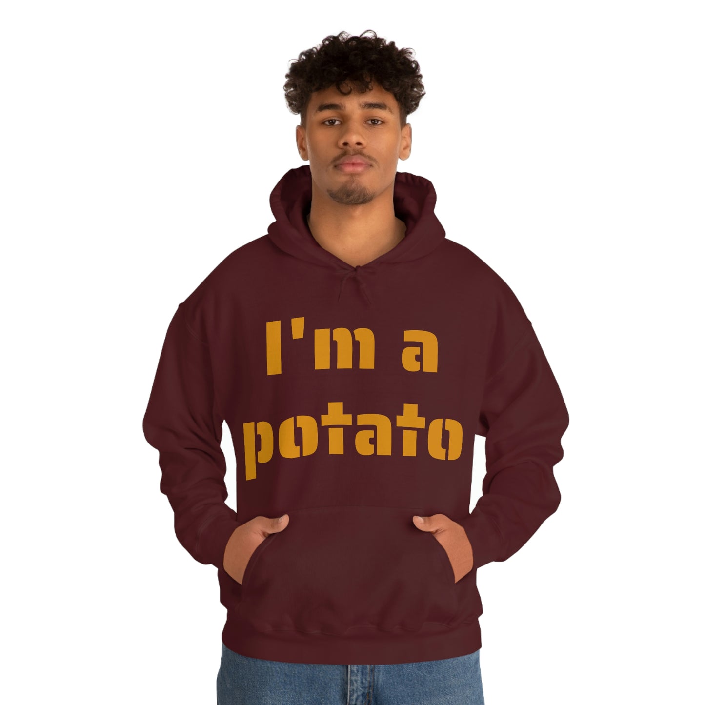 I'm a potato -- Unisex Heavy Blend™ Hooded Sweatshirt