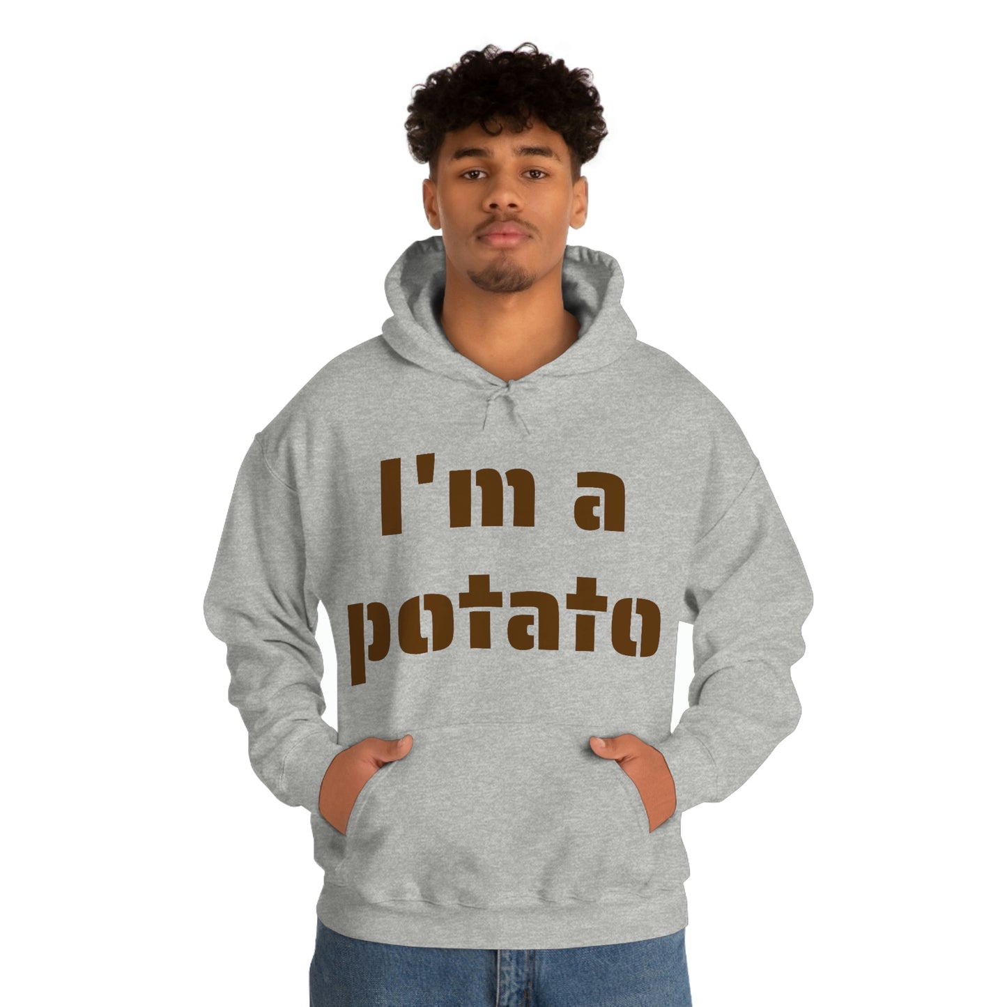 I'm a potato -- Unisex Heavy Blend™ Hooded Sweatshirt