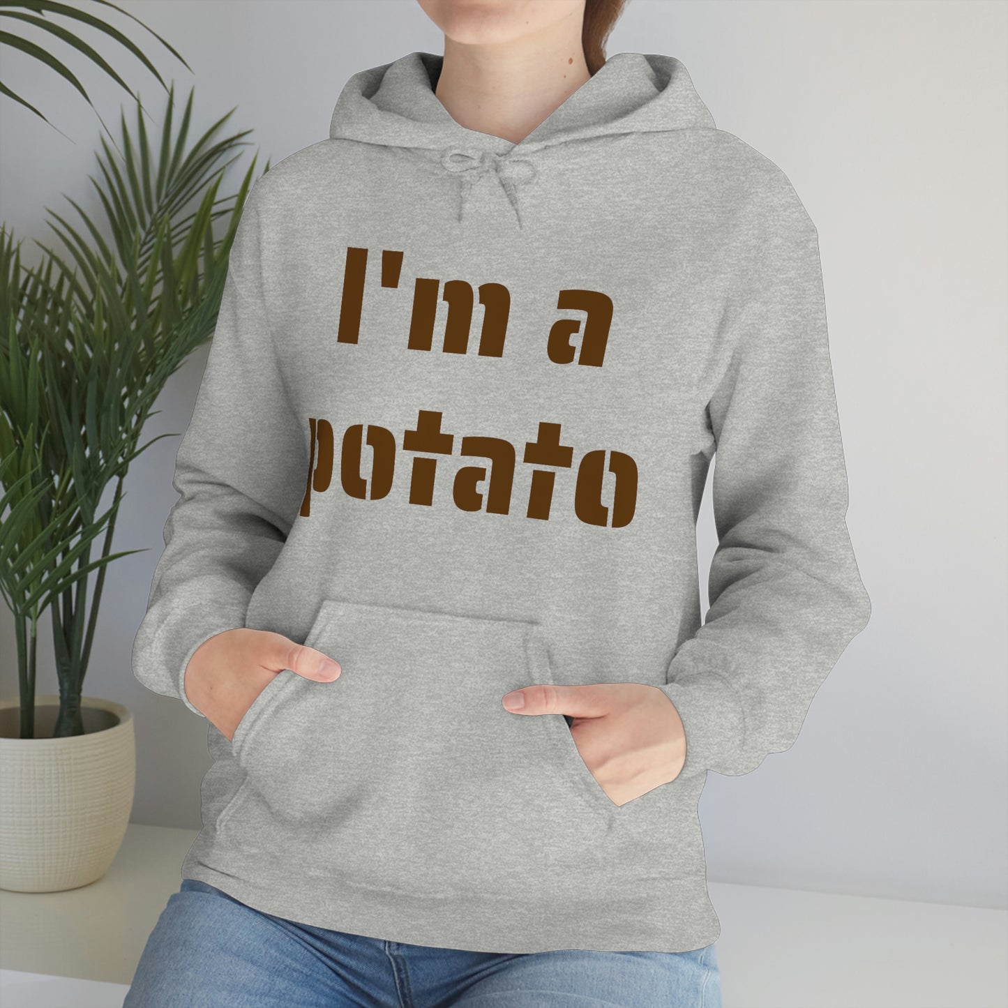 I'm a potato -- Unisex Heavy Blend™ Hooded Sweatshirt