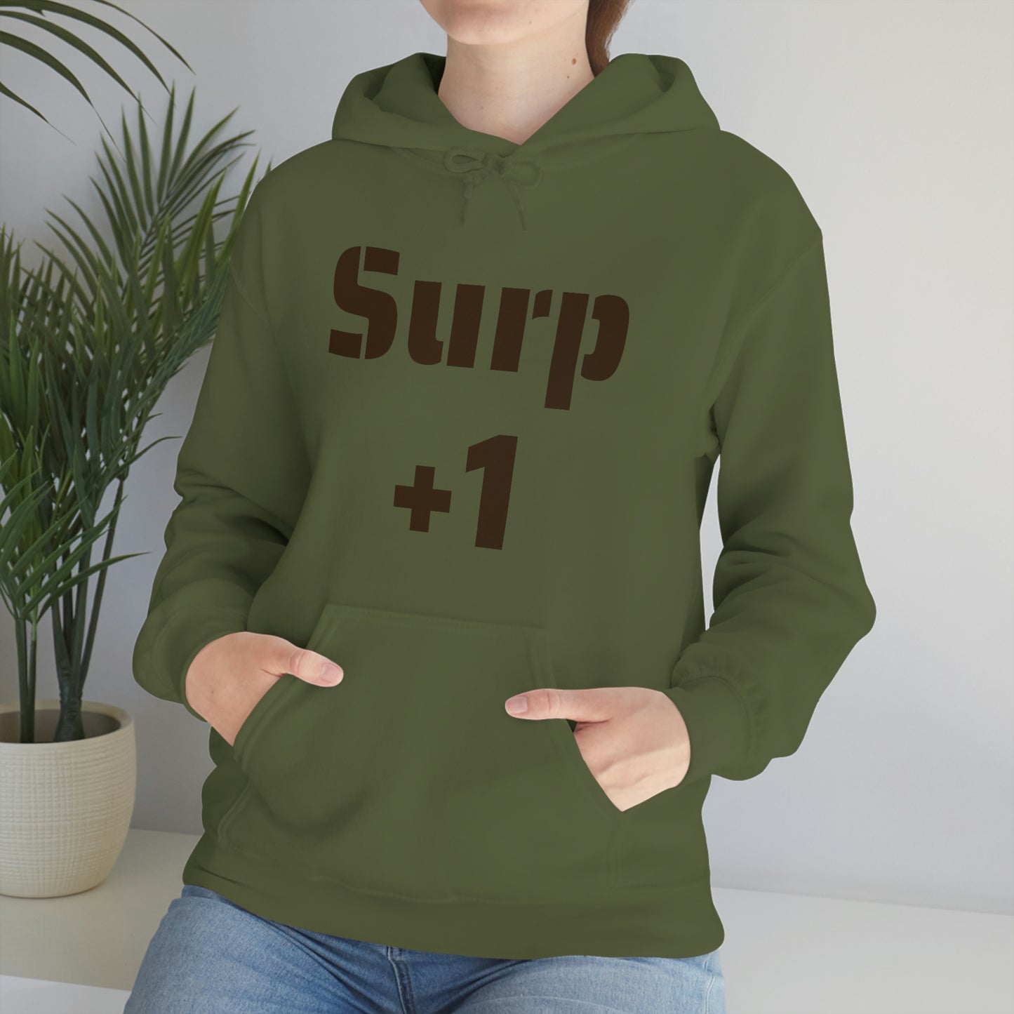 Surp +1 -- Gildan Unisex Heavy Blend™ Hoodie