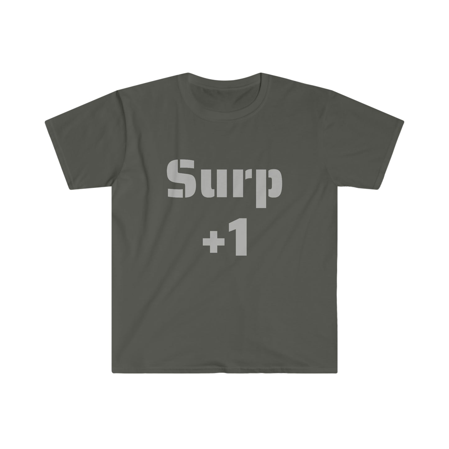 Surp +1 -- Unisex Softstyle T-Shirt